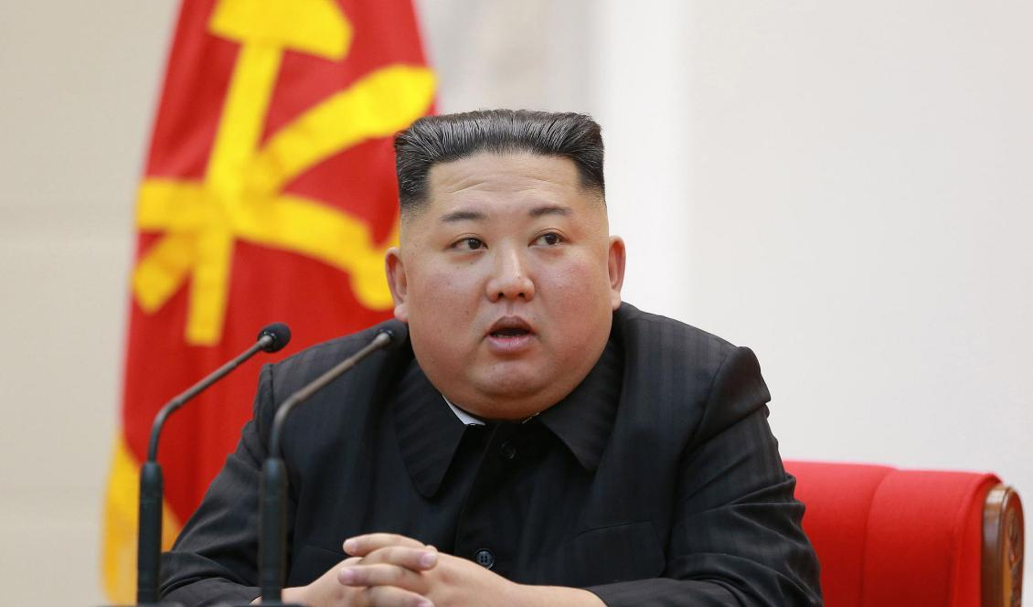 Den nordkoreanske ledaren Kim Jong-Un. Foto: KCNA AP/TT-arkivbild