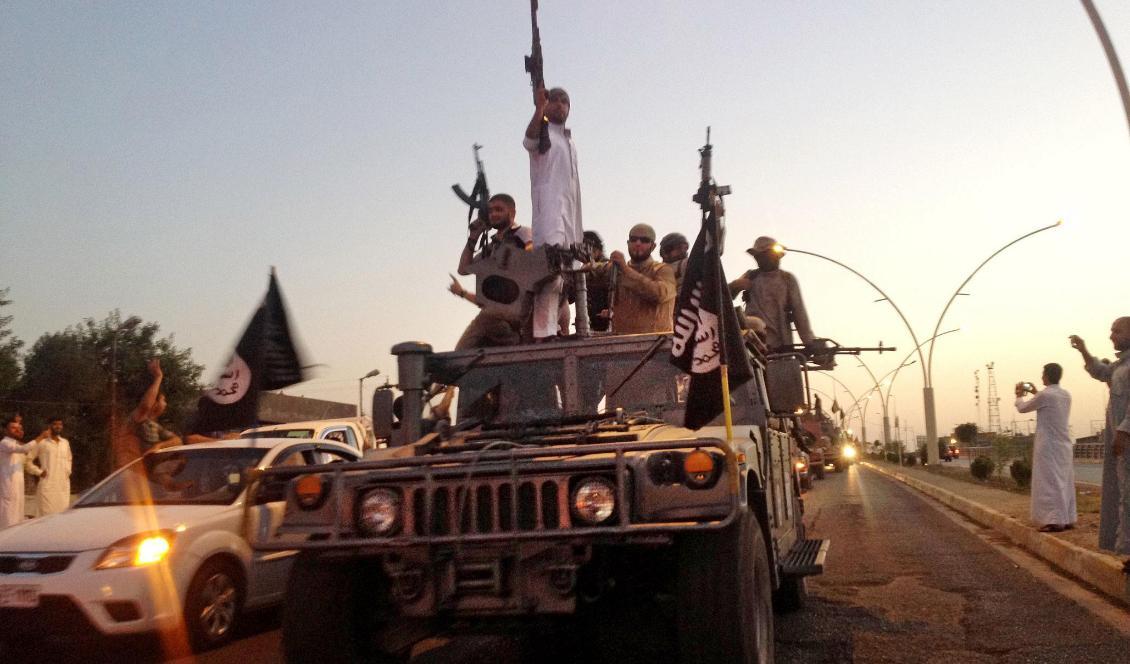 
Medlemmar ur IS i Mosul, Irak, 2014. Foto: AP/TT                                                
