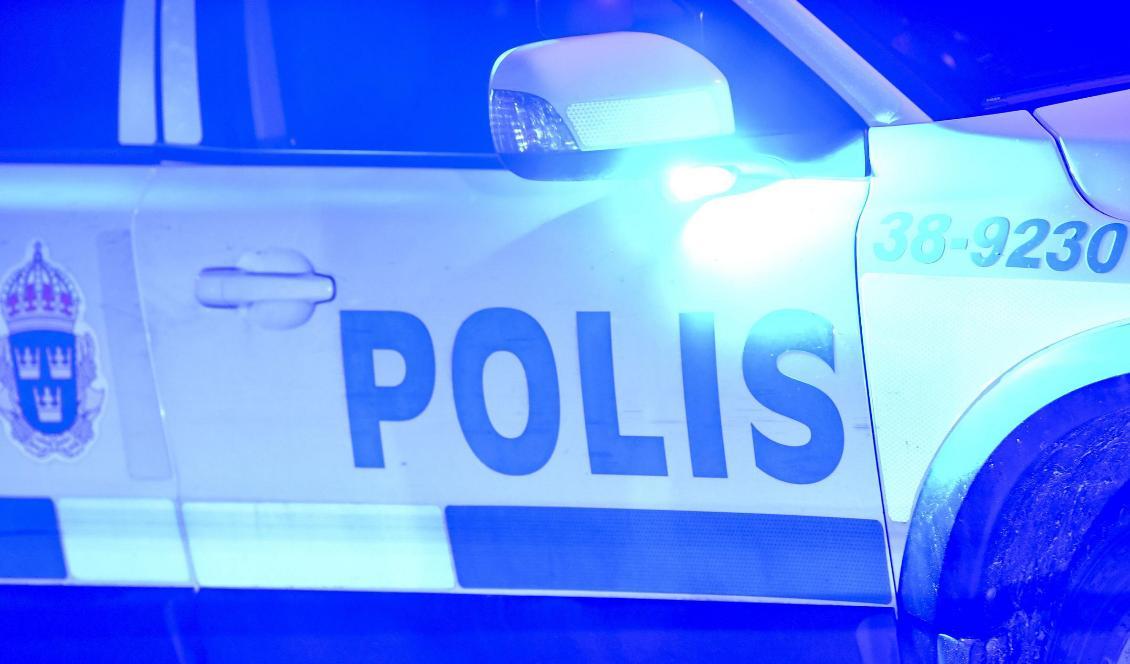 
Polisen larmades till Valsta centrum om ett bråk. Foto: Fredrik Sandberg/TT-arkivbild                                                
