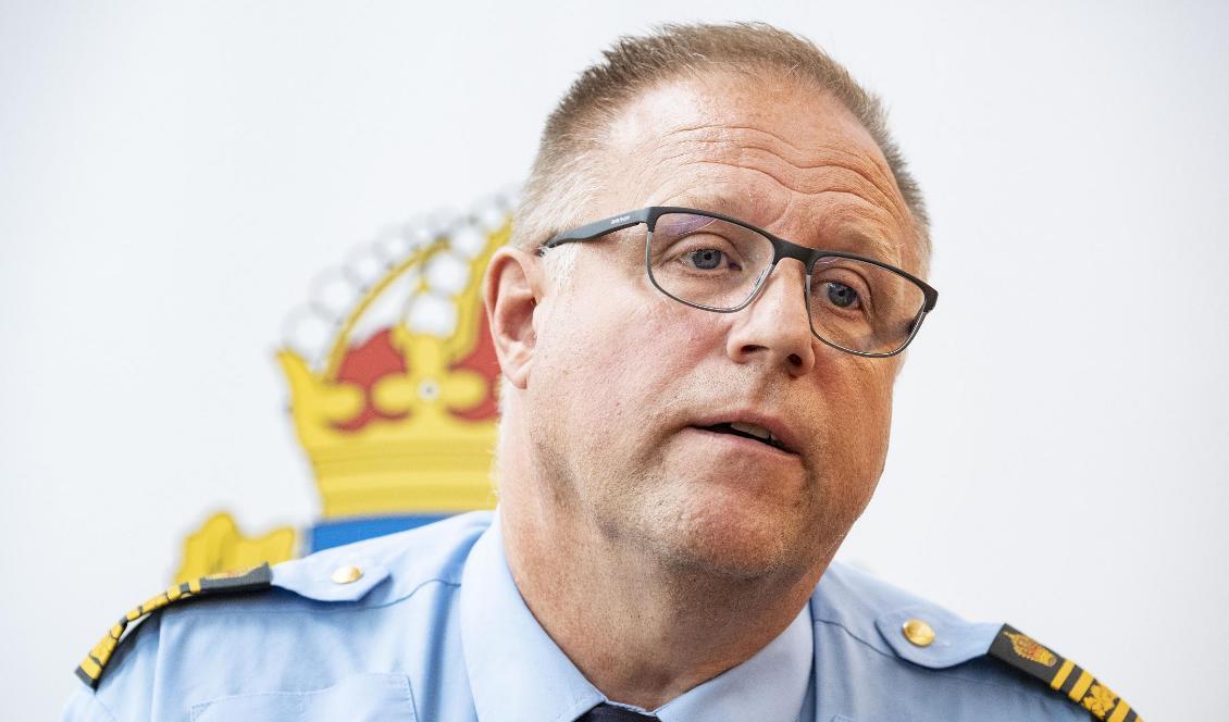 Malmös polismästare Stefan Sintéus. Foto: Johan Nilsson/TT