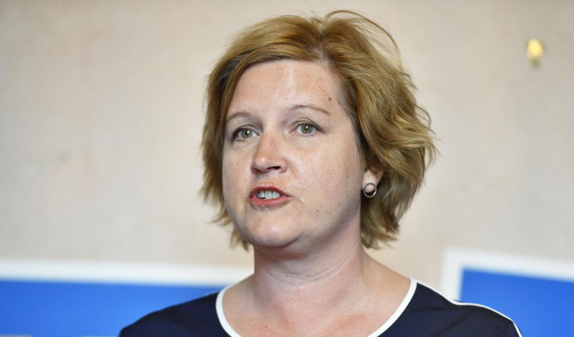 Karin Karlsbro, Liberalernas toppkandidat i EU-valet, riskerar att få stanna hemma. Foto: Naina Helén Jåma/TT-arkivbild