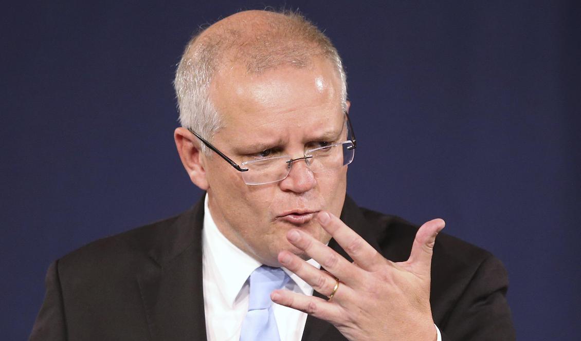 Australiens premiärminister Scott Morrison har sagt ja till att hämta hem barn till australiska IS-anhängare i Syrien. Foto: Rick Rycroft/AP/TT-arkivbild