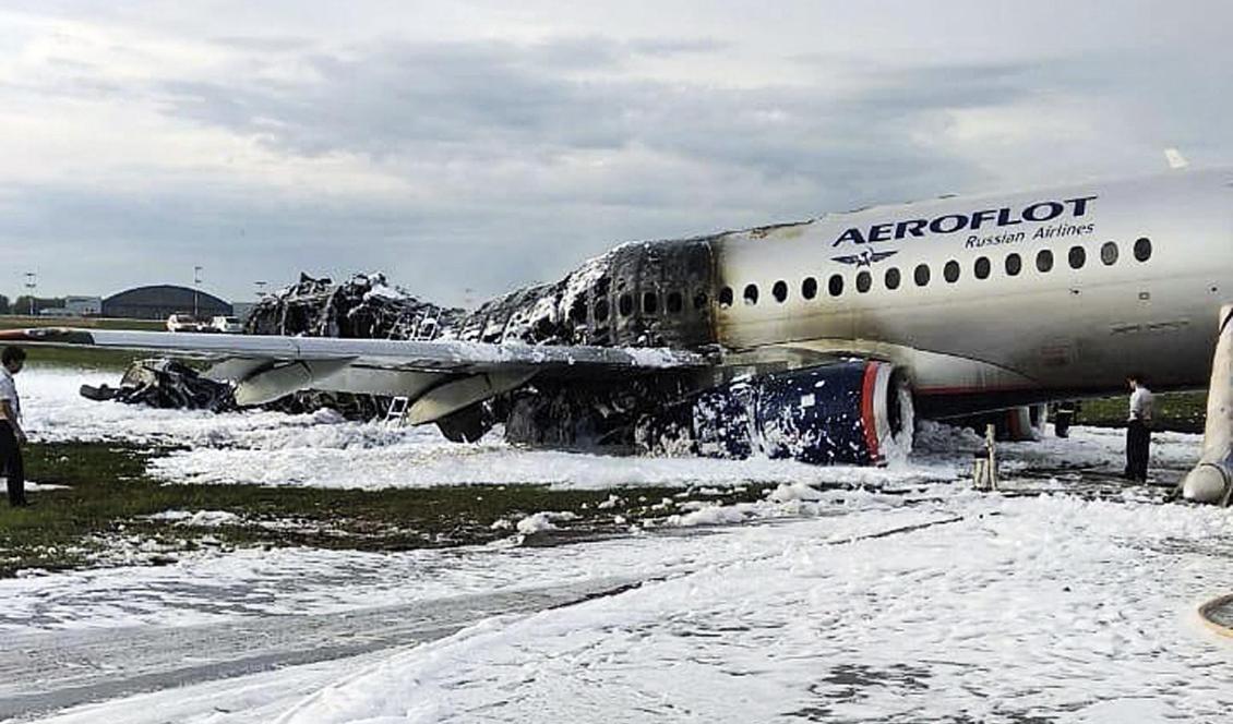 41 människor miste livet i flygkraschen den 5 maj. Foto: AP/TT-arkivbild