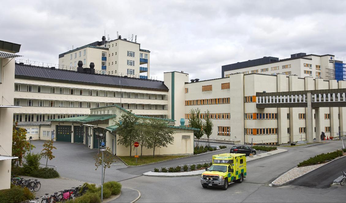 Oklart läge på Akademiska sjukhuset i Uppsala. Foto: Fredrik Persson/TT-arkivbild