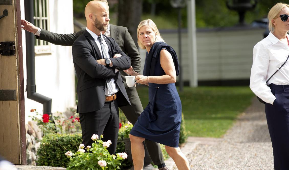 
Finansminister Magdalena Andersson. Foto: Henrik Montgomery/TT                                                