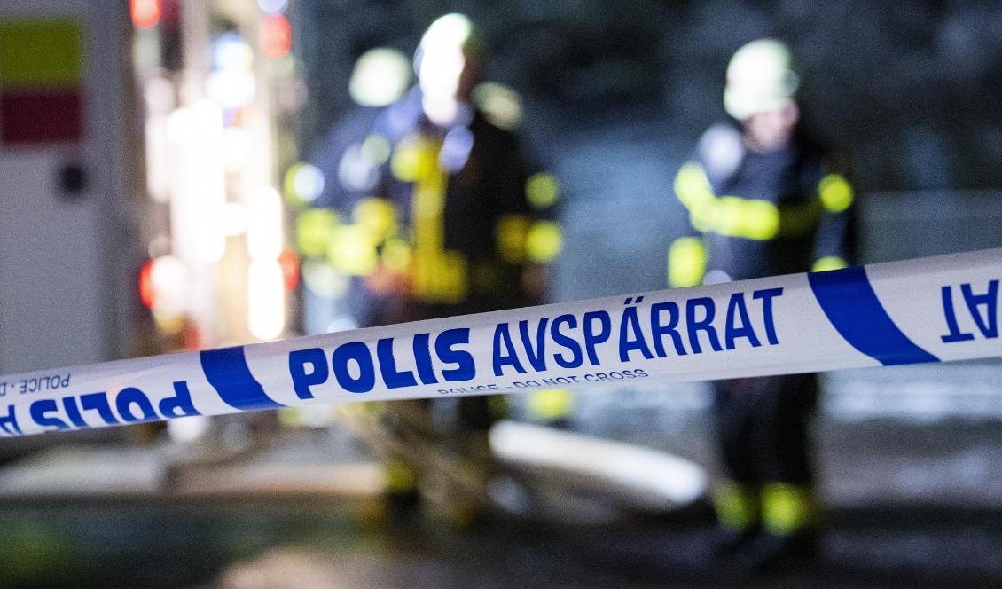 Den man som hittades knivskadad i Hjällbo, i nordöstra Göteborg i natt har avlidit. Foto: Johan Nilsson/TT-arkivbild