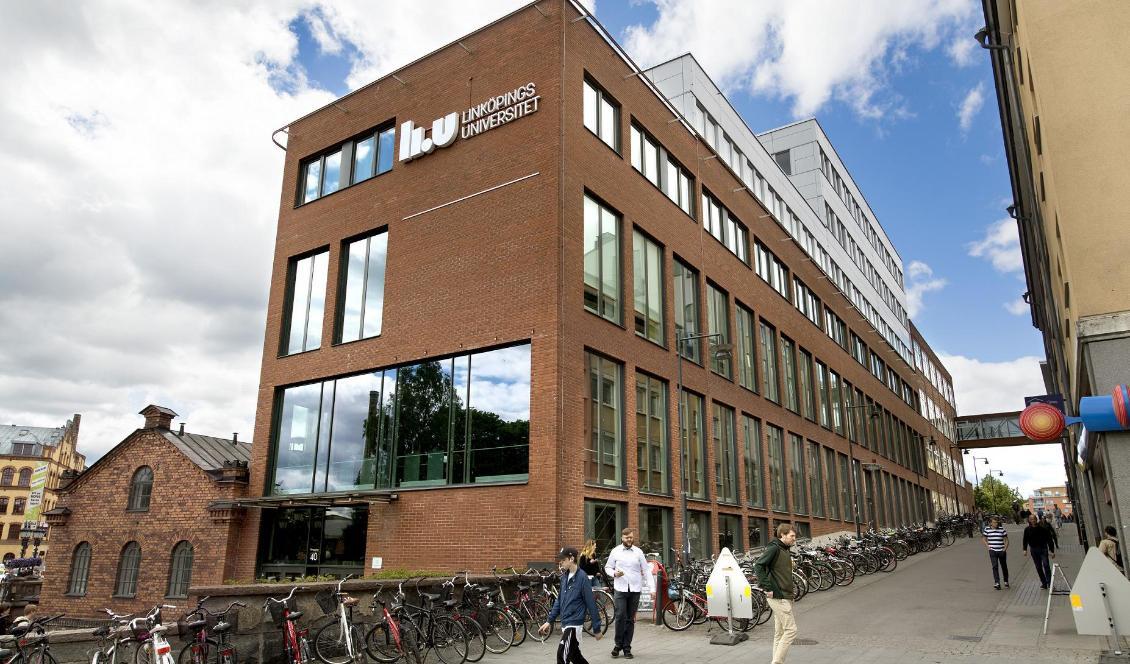 Linköpings universitet utrymde samtliga campus efter hot. På bilden campus Norrköping. Foto: Claudio Bresciani/TT-arkivbild