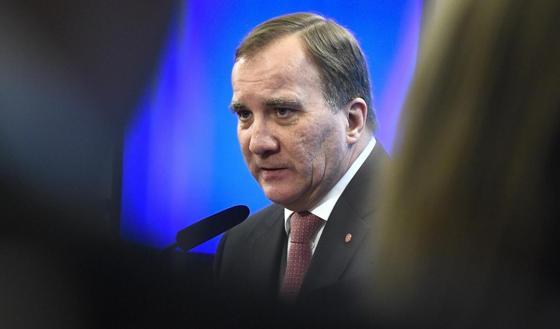Statsminister Stefan Löfven (S) talade på SKR:s kongress i Linköping. Foto: Claudio Bresciani/TT-arkivbild