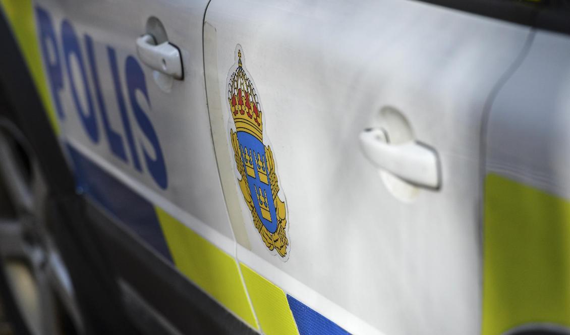 Polisen undersökte ett misstänkt farligt föremål i Solna. Foto: Johan Nilsson/TT-arkivbild
