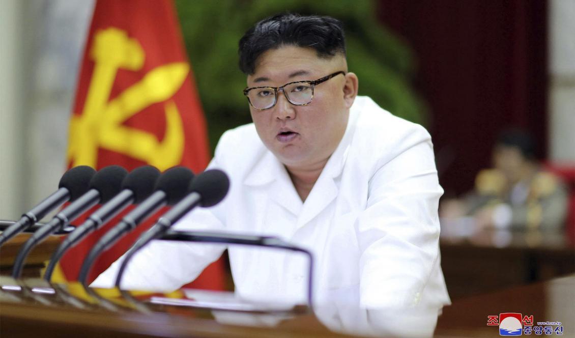 Nordkoreas ledare Kim Jong-Un. Foto: AP/TT-arkivbild