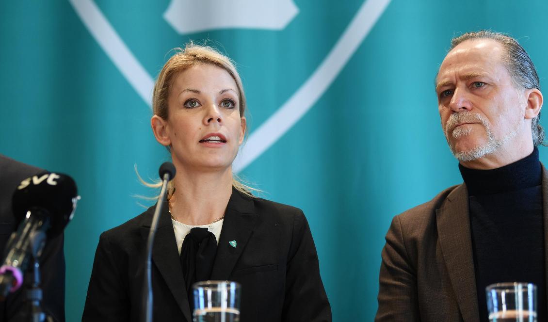 

Anna König Jerlmyr (M) och Daniel Helldén (MP). Foto: Fredrik Sandberg/TT                                                                                                