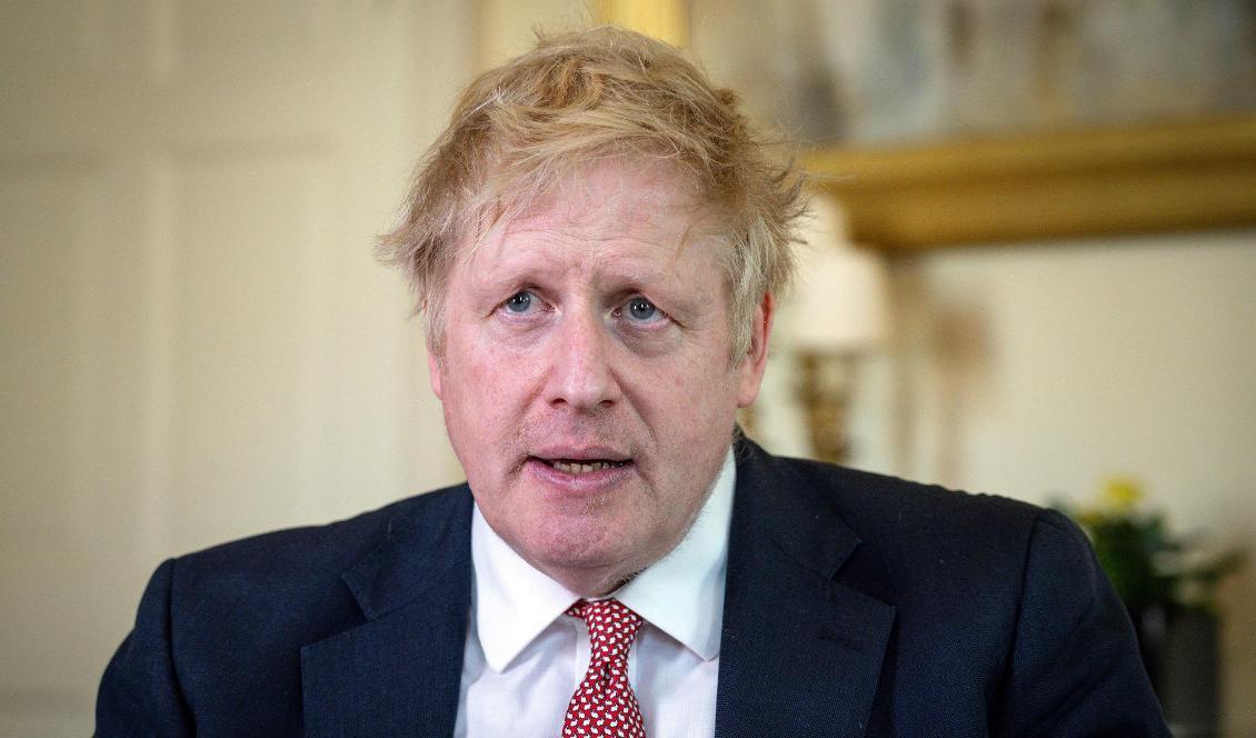 

Efter att han skrivits ut från sjukhuset på söndagen höll Storbritanniens premiärminister Boris Johnson ett tal via videolänk där han tackade sjukvårdspersonalen. Foto: Pippa Fowles/AFP/TT                                                                                                