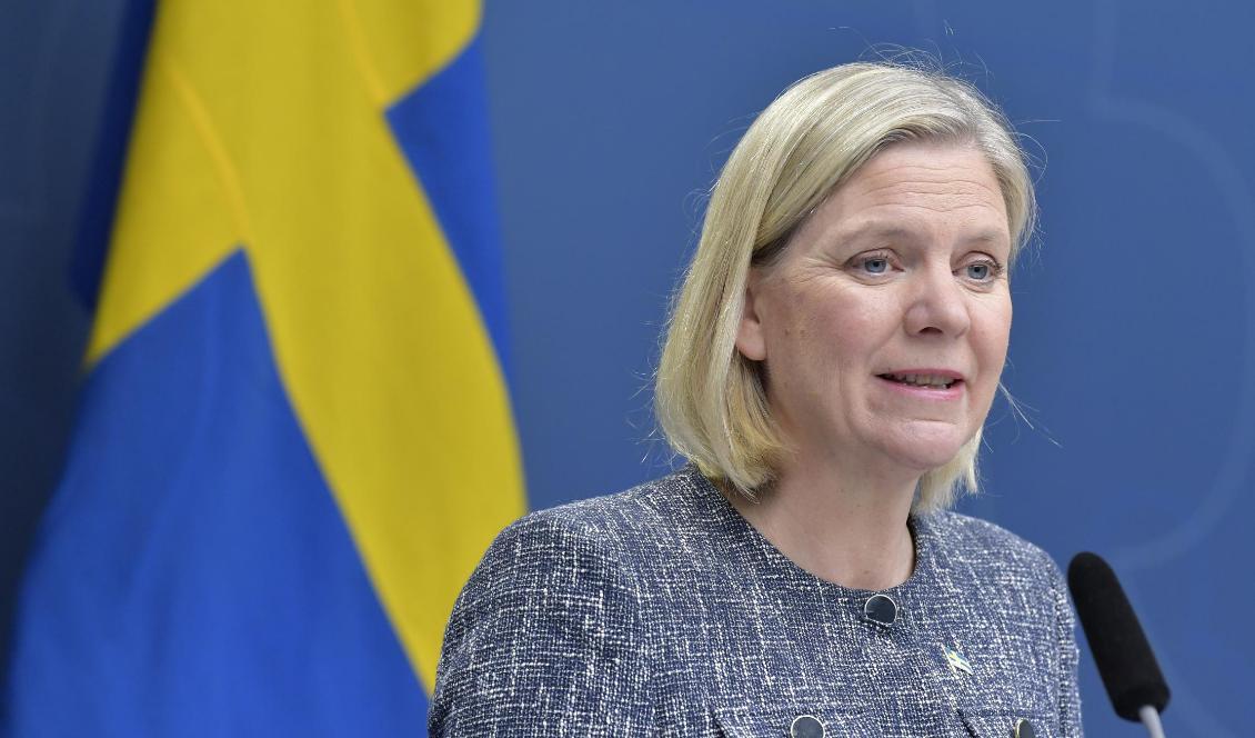 Finansminister Magdalena Andersson (S) utesluter inte fler stödåtgärder. Foto: Jessica Gow/TT-arkivbild