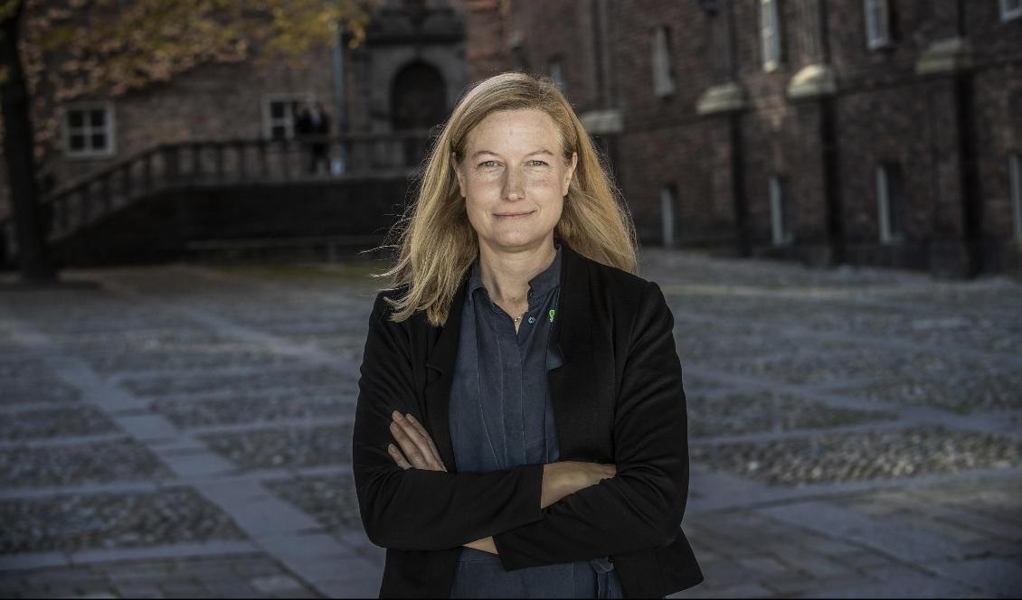 Stockholms miljö- och klimatborgarråd Katarina Luhr (MP). Foto: Malin Hoelstad/SvD/TT-arkivbild