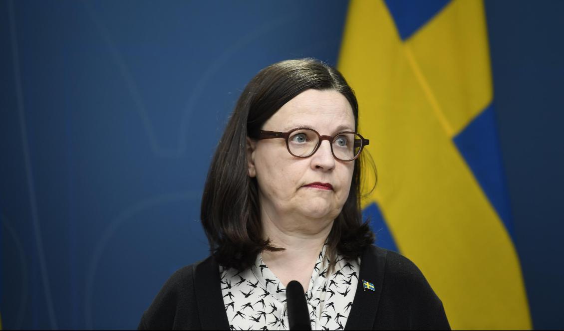 Utbildningsminister Anna Ekström (S). Foto: Pontus Lundahl/TT-arkivbild