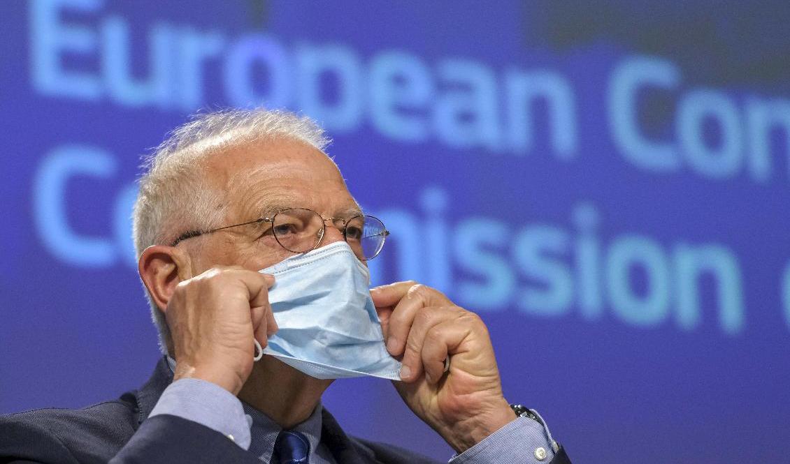 

Sanktioner mot Kina är inte rätta vägen, tycker EU:s utrikeschef Josep Borrell. Foto: Olivier Hoslet/AP/TT-arkivbild                                                                                        