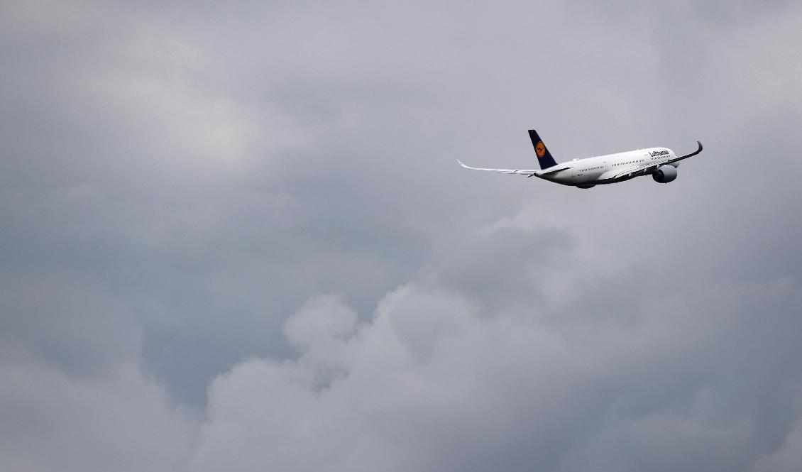 Räddningspaketet för Lufthansa har fått luft under vingarna. Foto: Matthias Schrader-arkivbild