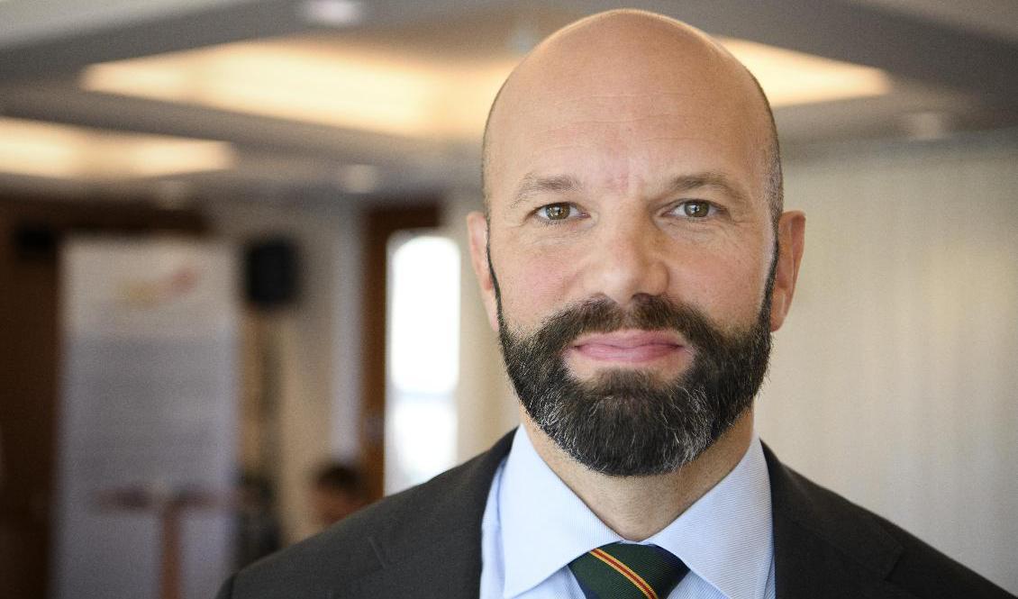 Svenskt Näringslivs förhandlingschef Mattias Dahl. Foto: Jessica Gow/TT-arkivbild