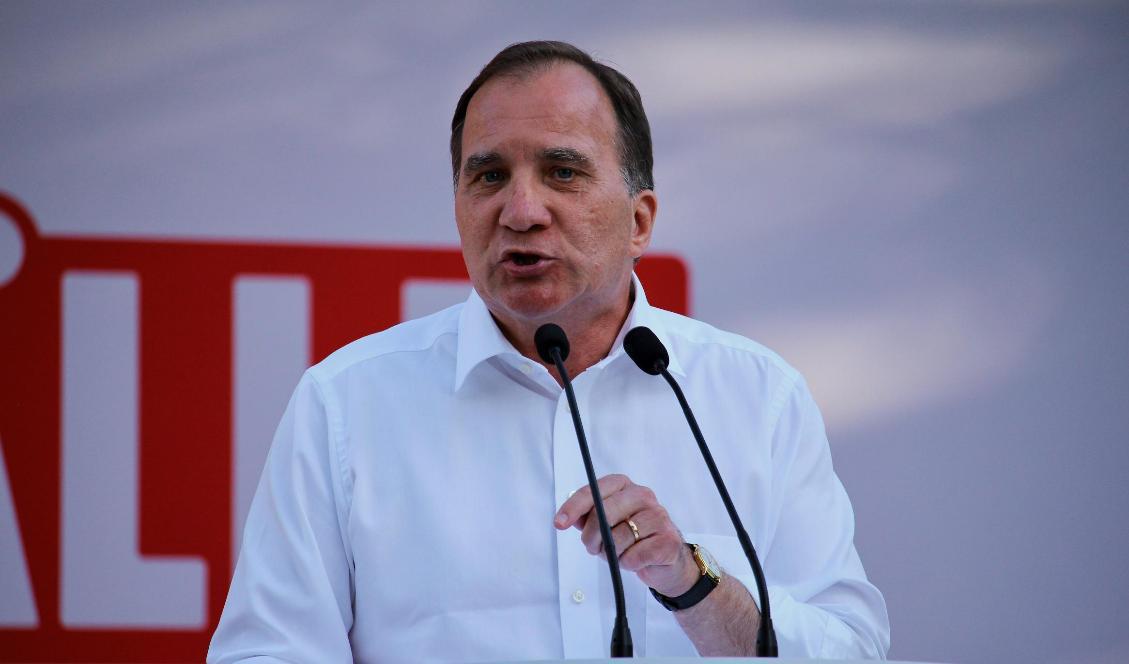 Moderaterna KU-anmäler statsminister Stefan Löfven (S). Foto: Susanne W Lamm/Epoch Times-arkivbild