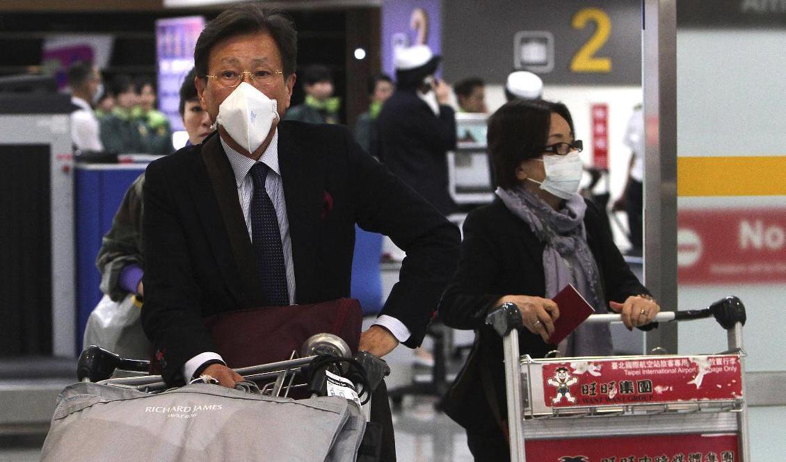 Taipeis flygplatser kan snart komma att öppna för de som av humanitära skäl vill lämna Hongkong för Taiwan. Foto: Chiang Ying-ying/AP/TT-arkivbild