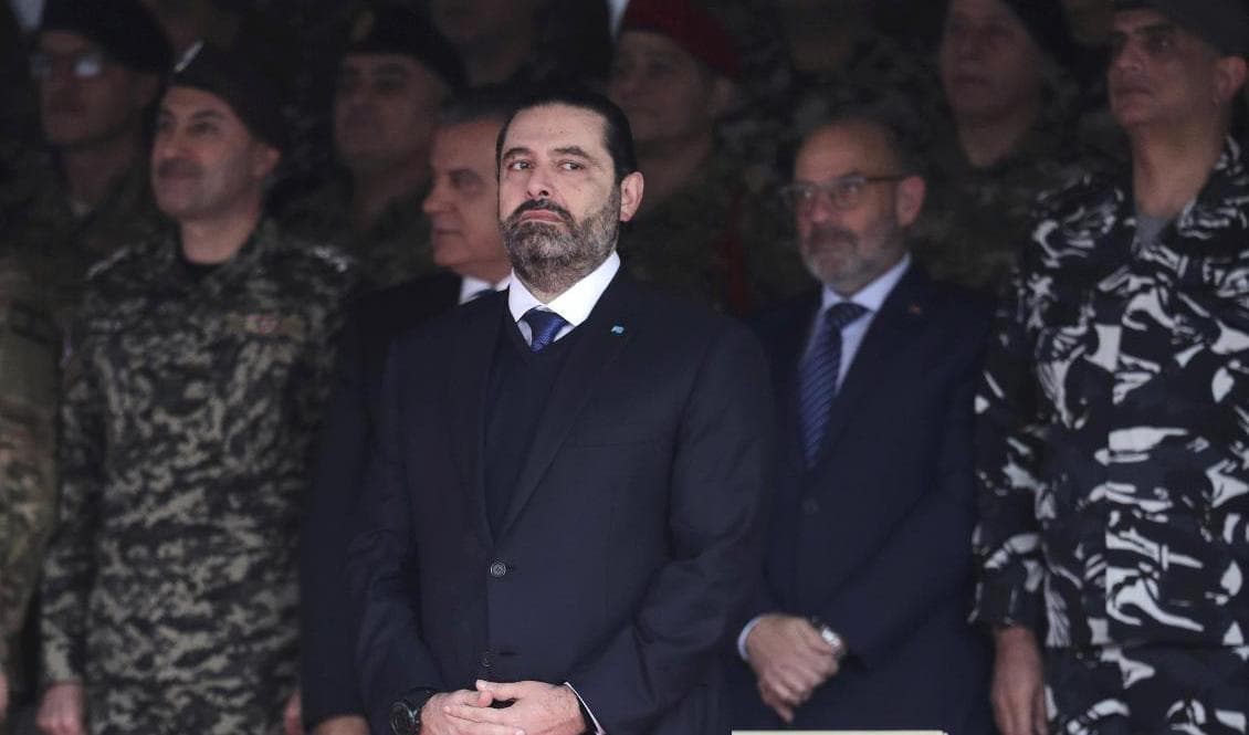 Saad al-Hariri lämnade posten som Libanons premiärminister i fjol. Foto: Hassan Ammar/AP/TT-arkivbild
