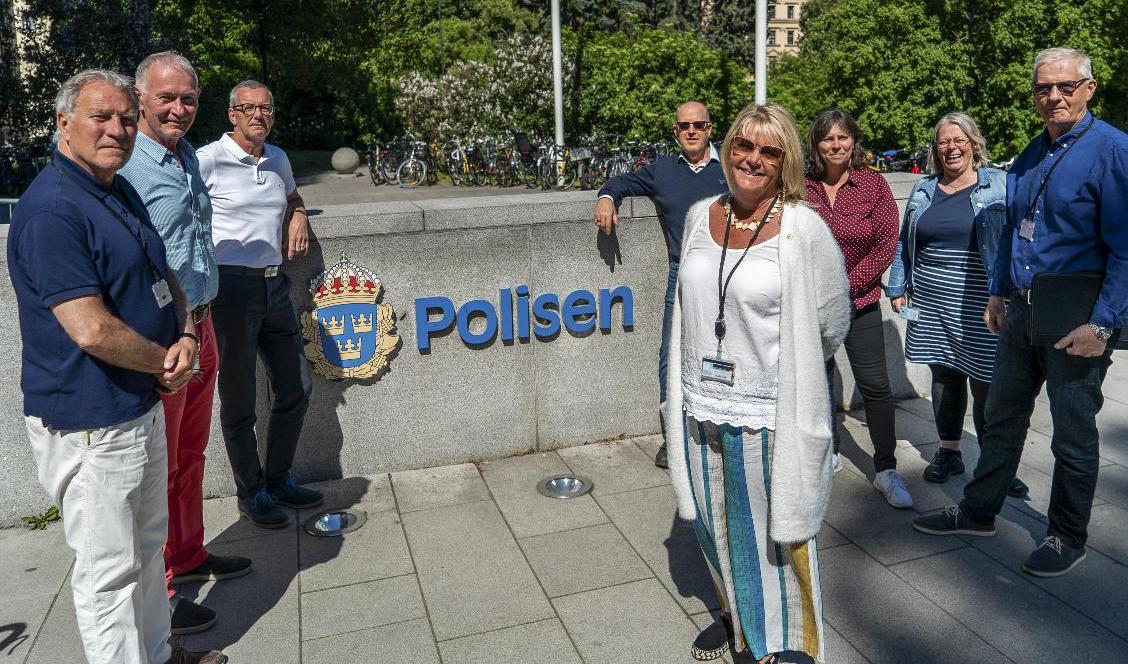 Framgången bakom Silvervargarna? Erfarenhet, men också flockmentalitet. "Jag är här för att jobba tillsammans med de andra", säger Olle Andersson, tidigare spaningsledare på narkotikaroteln. Foto Jonas Grönvik/TT