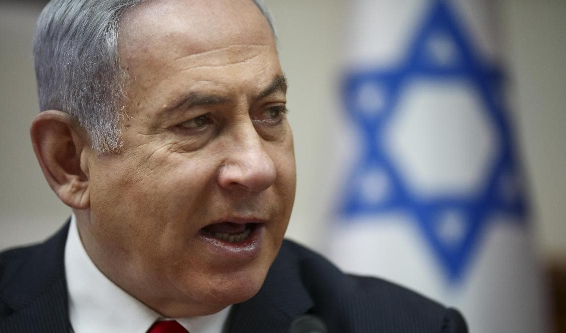 Vittnesförhören i korruptionsrättegången mot Benjamin Netanyahu inleds i januari. Foto: Oded Balilty/AP/TT-arkivbild
