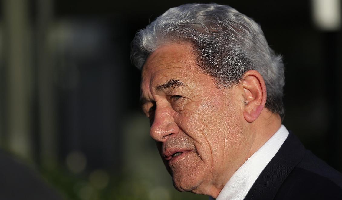 Winston Peters, Nya Zeelands utrikesminister. Bilden är tagen den 9 juni 2020. Foto: Michael Bradley/Getty Images