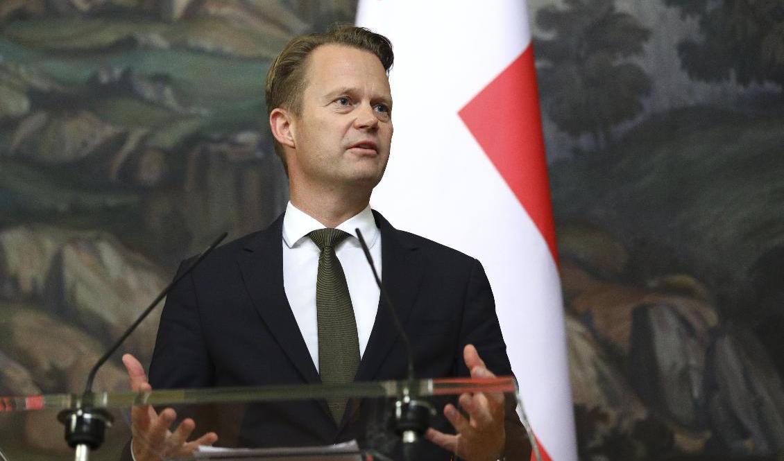 Danmark skärper sina reserestriktioner, meddelar utrikesminister Jeppe Kofod. Arkivbild. Foto: Russian Foreign Ministry Press Service/AP/TT