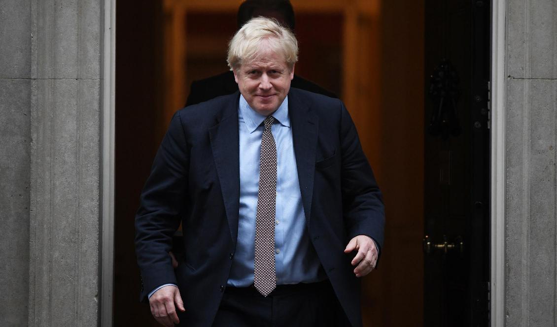 Storbritanniens premiärminister Boris Johnson vid Downing Street den 24 oktober 2019 i London. Foto: Chris J Ratcliffe/Getty Images