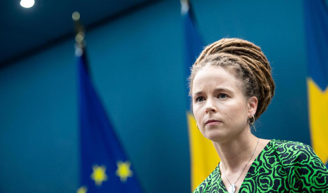 Kultur- och demokratiminister Amanda Lind (MP). Arkivbild. Foto: Amir Nabizadeh/TT