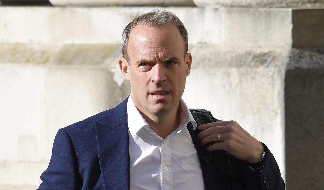 Dominic Raab. Arkivbild. Foto: Toby Melville/pool/AP/TT