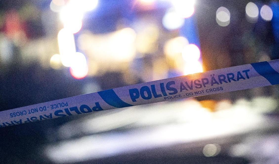 En detonation har inträffat i ett trapphus i Uppsala på lördagsmorgonen. Foto: Johan Nilsson/TT