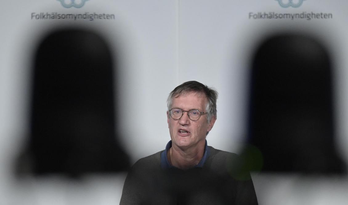 Anders Tegnell, statsepidemiolog vid Folkhälsomyndigheten. Arkivbild. Foto: Janerik Henriksson/TT