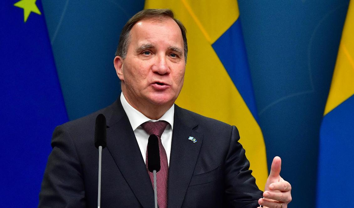 Statsminister Stefan Löfven (S) fick se en kraftig uppgång för Socialdemokraterna i SCB:s majundersökning. Sen dess har partiet tappat igen. Arkivbild. Foto: Jonas Ekströmer/TT