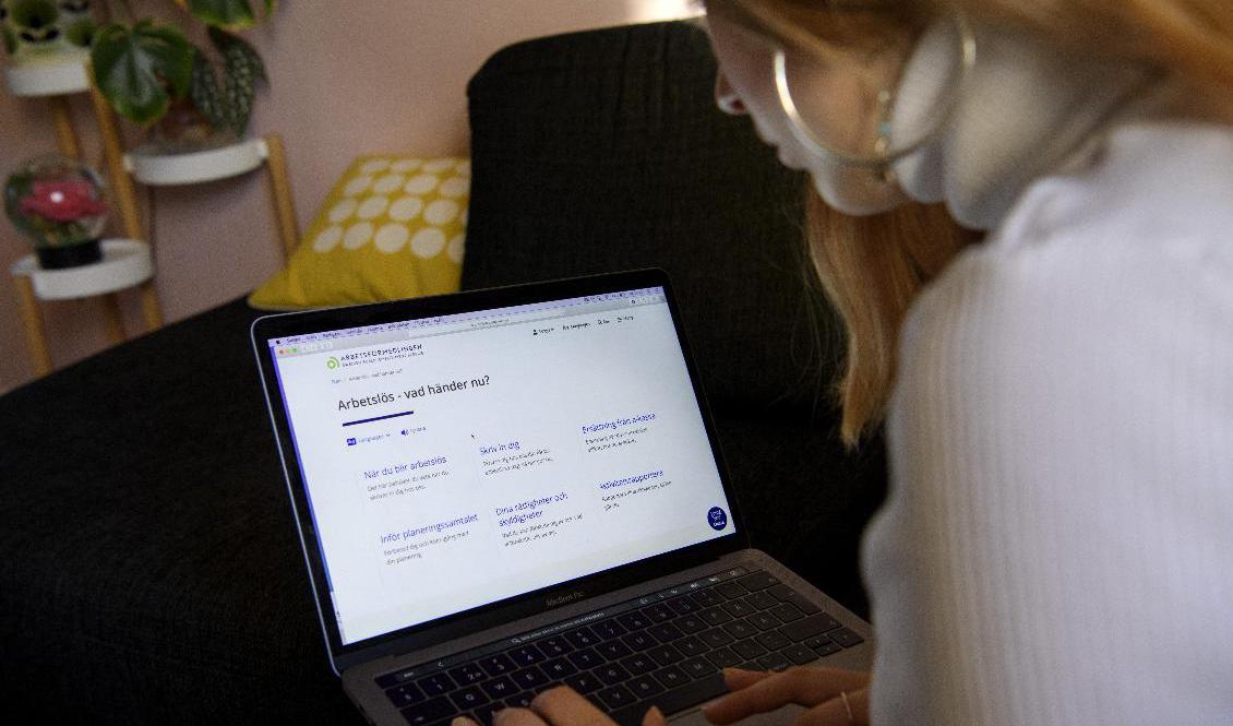 Spanar efter jobb. Arkivbild. Foto: Jessica Gow/TT