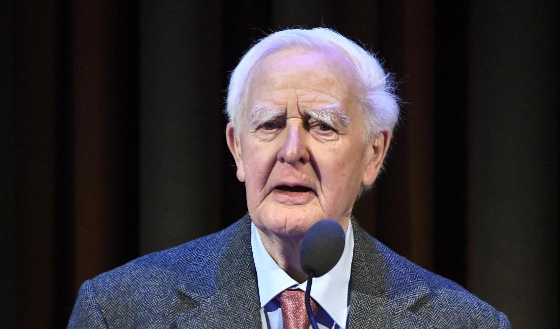 David Cornwell (John le Carré) vid en ceremoni i Konserthuset i Stockholm i januari 2020. Foto: Claudio Bresciani/TT