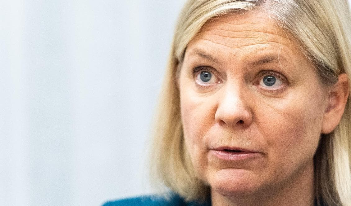 Finansministern Magdalena Andersson (S). Arkivbild. Foto: Amir Nabizadeh/TT