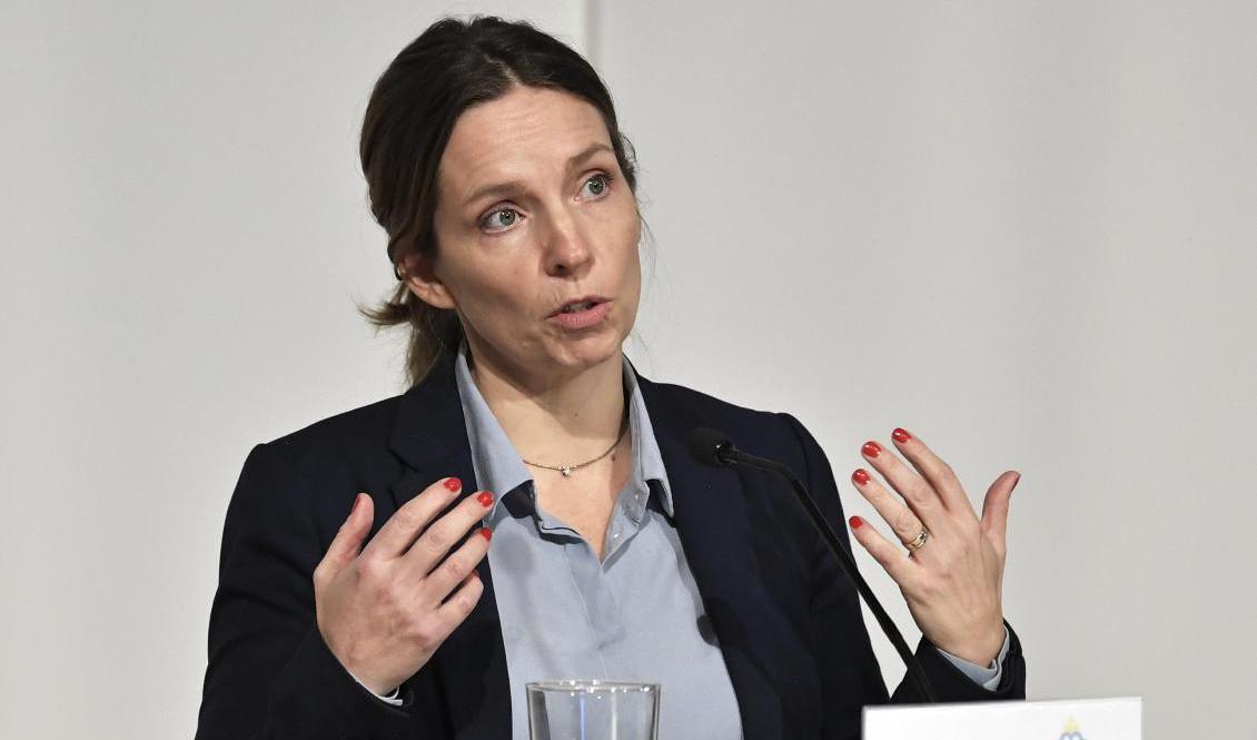 Sara Byfors, chef över enheten för laborativ bakterieövervakning på Folkhälsomyndigheten. Arkivbild. Foto: Janerik Henriksson/TT