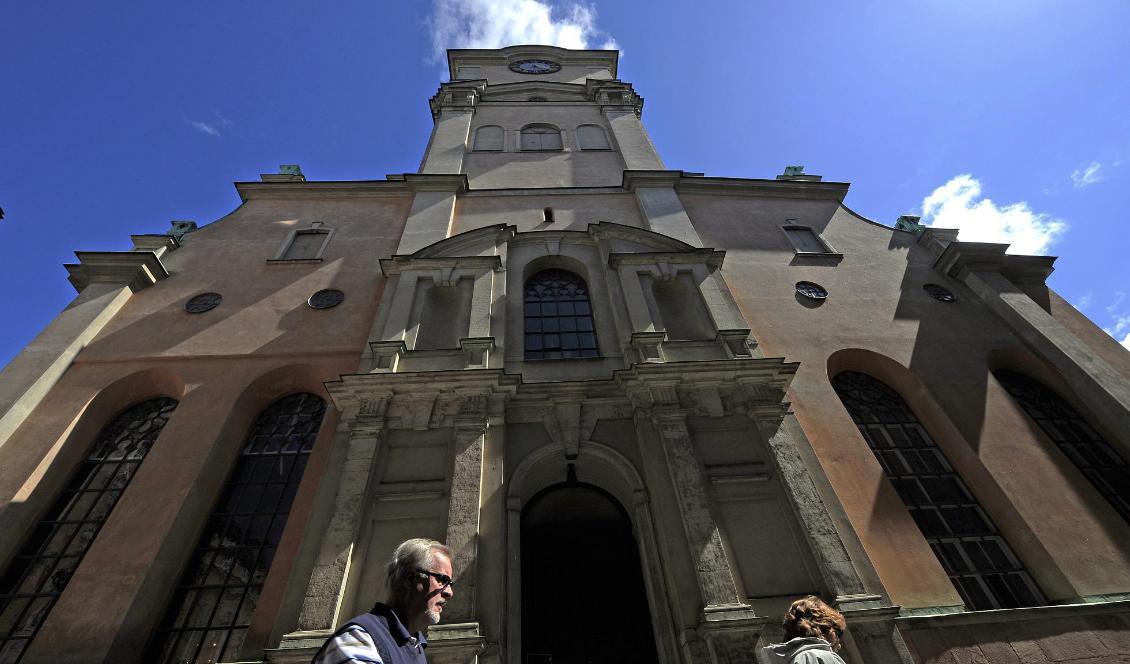 
Storkyrkan i Gamla stan i Stockholm. Foto: Olivier Morin/AFP via Getty Images                                            