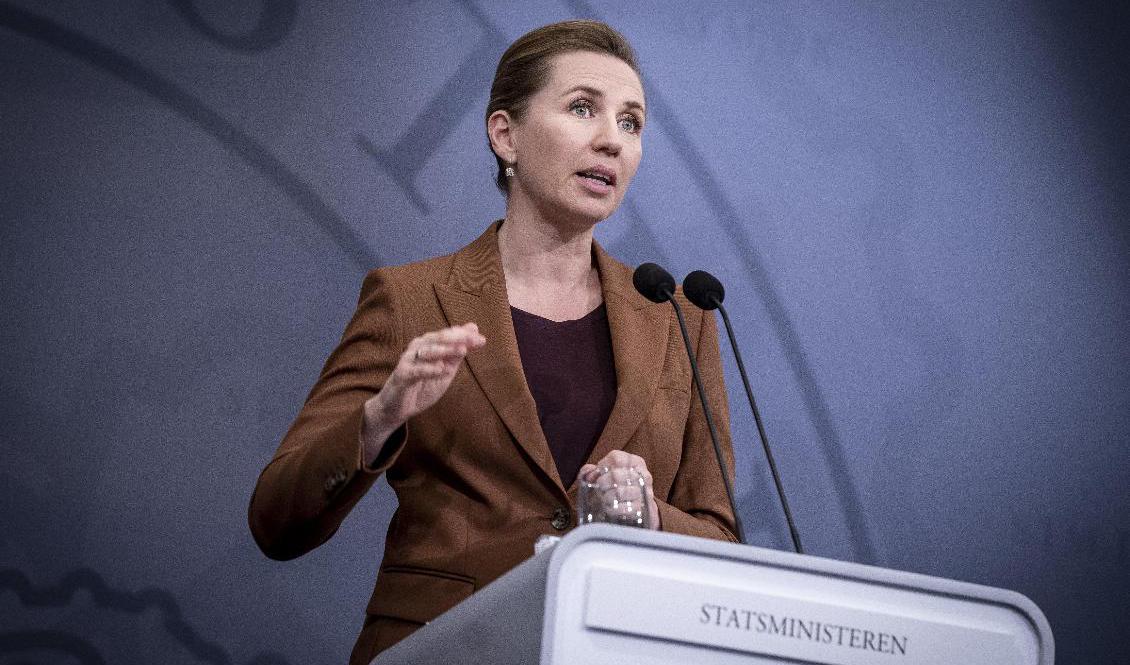 Danmarks statsminister Mette Frederiksen (S). Foto: Liselotte Sabroe/Ritzau Scanpix/TT