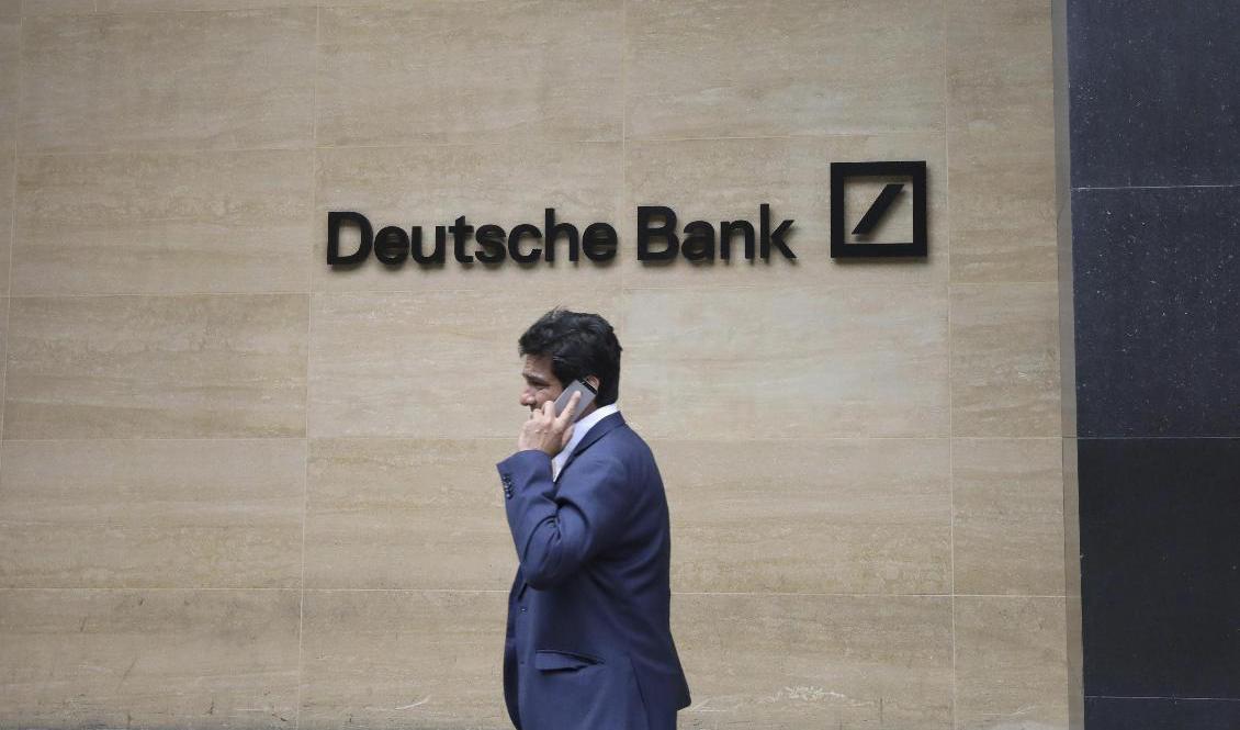 Den tyska storbanken Deutsche Bank betalar drygt 124 miljoner dollar i en förlikning med åklagare i USA. Arkivbild. Foto: Natasha Livingstone/AP-TT