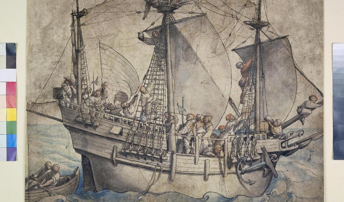 
Gribshunden var ett fartyg av den här typen. Arkivbild. Foto: U. Edelmann - Städel Museum/TT                                            