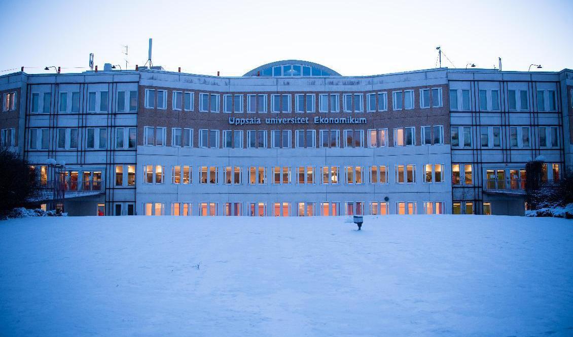 Uppsala universitets fakultet Ekonomikum. Arkivbild. Foto: Carl-Olof Zimmerman/TT