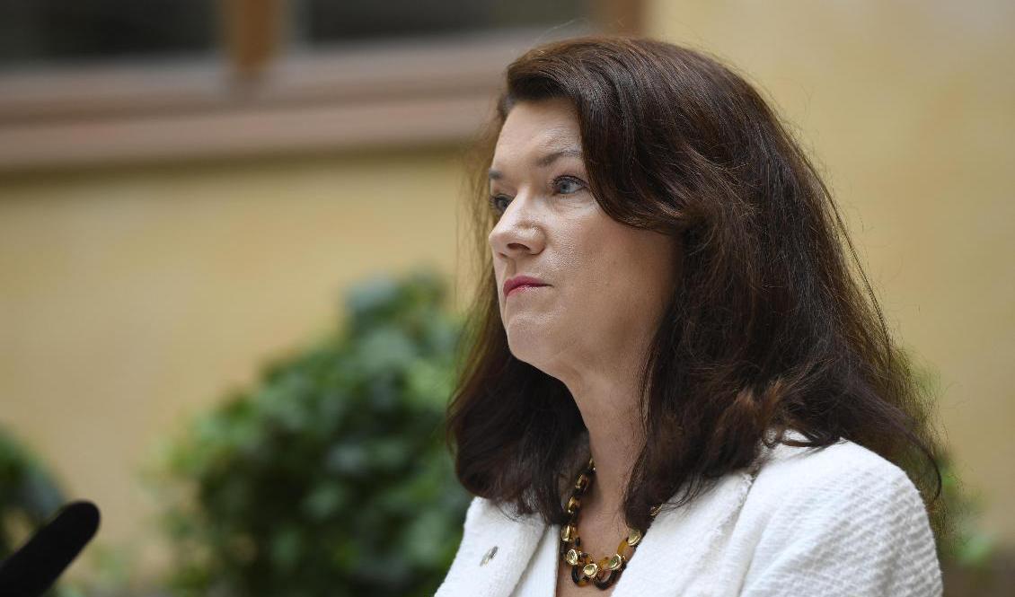 Utrikesminister Ann Linde (S). Arkivbild. Foto: Ali Lorestani/TT