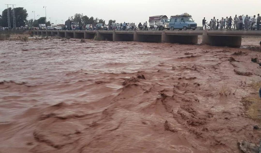 Marocko har drabbats av översvämningar. Arkivbild. Foto: AP/TT