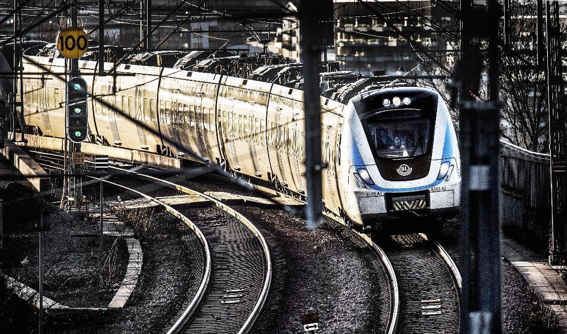 Pendeltågstrafiken mellan Stockholm och Uppsala påverkas. Arkivbild. Foto: Tomas Oneborg/SvD/TT