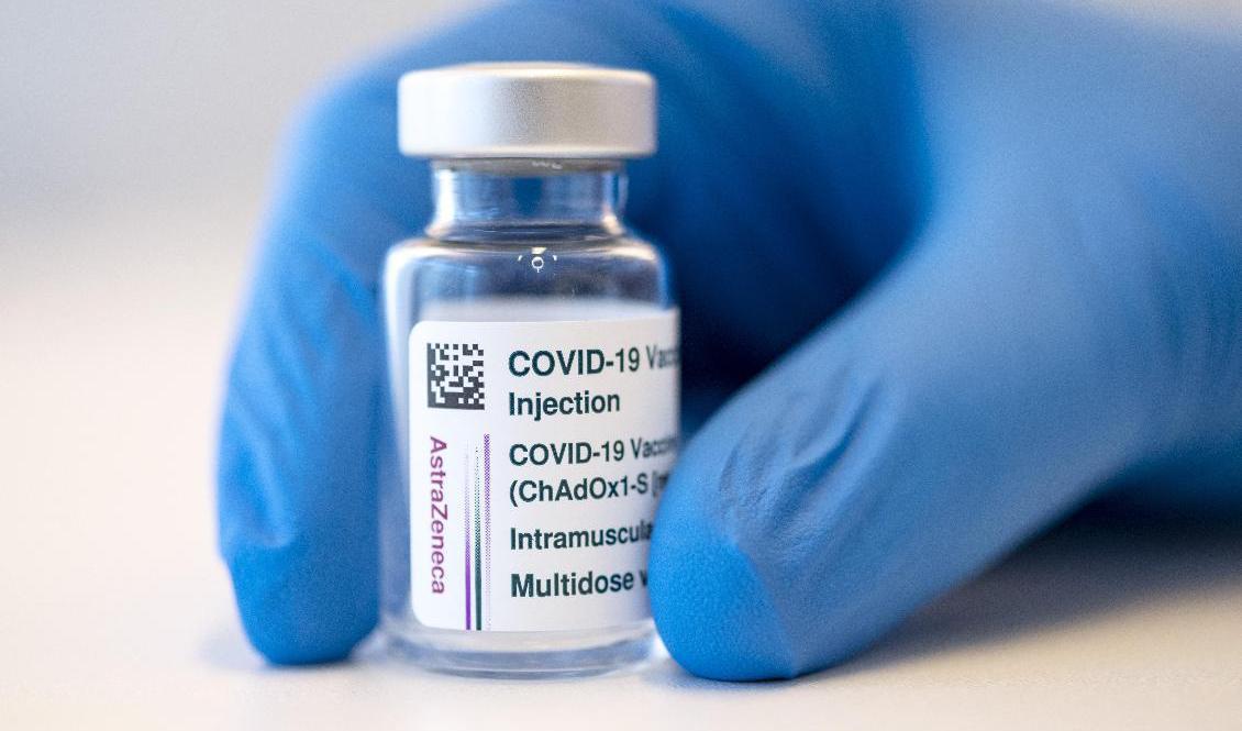 Astra Zenecas covidvaccin. Arkivbild. Foto: Johan Nilsson/TT