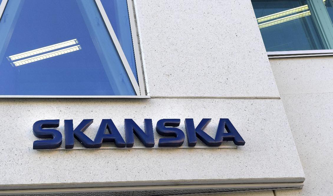 Byggkoncernen Skanska tar hem brittisk stororder. Arkivbild. Foto: Janerik Henriksson/TT