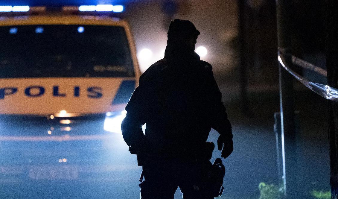 Antalet ärenden som polis lämnade till åklagare för åtal ökade med 10|000 jämfört med 2019. Arkivbild. Foto: Johan Nilsson/TT